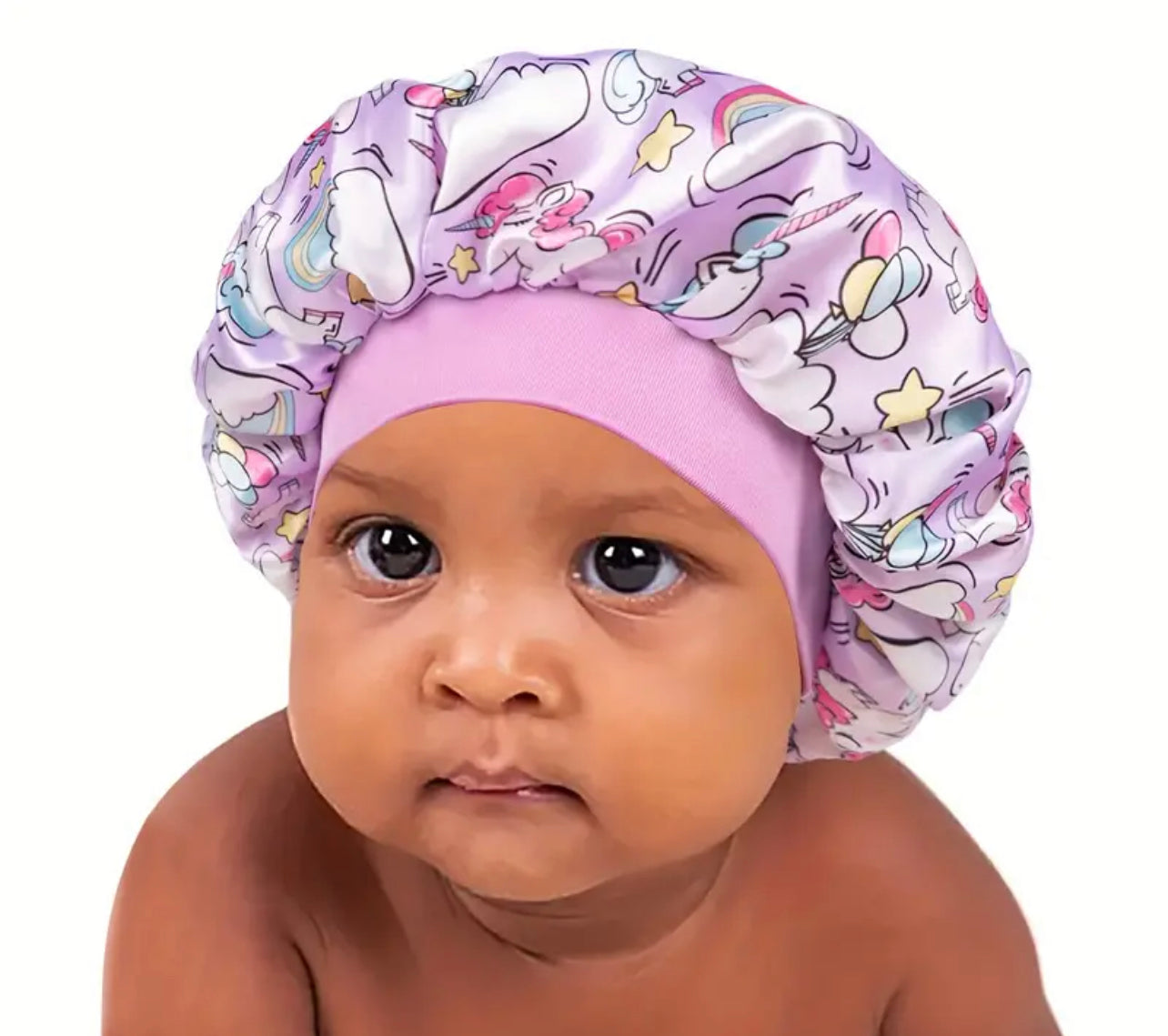 Kids Satin Hair Bonnet